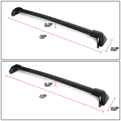 D-Motoring - Roof Rack Cross Bars - OE Style - Coated - Aluminum - 12-16 Honda CR-V - 5