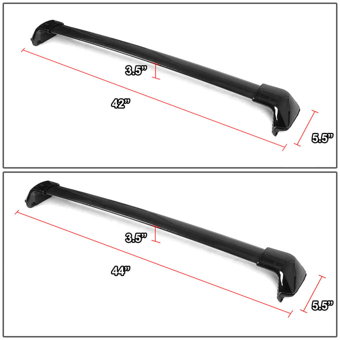 D-Motoring - Roof Rack Cross Bars - OE Style - Coated - Aluminum - 12-16 Honda CR-V - 5