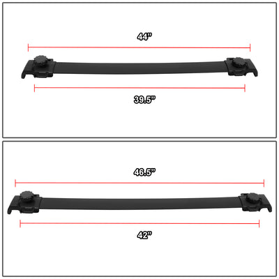 D-Motoring - Roof Rack Cross Bars - Aluminum - 09-17 Dodge Journey - 5