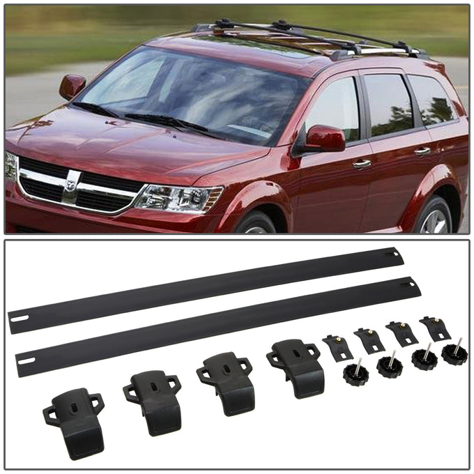 D-Motoring - Roof Rack Cross Bars - Aluminum - 09-17 Dodge Journey - 2
