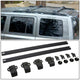 D-Motoring - Roof Rack Cross Bars - Aluminum - 07-15 Jeep Patriot - 2