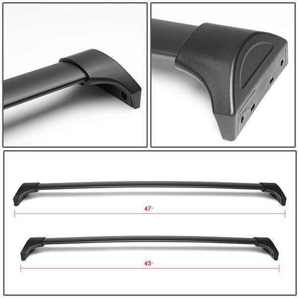 D-Motoring - 18-19 Honda OdysseyRoof Rack Cross Bars - Oe Style - Pair - Aluminum - 5
