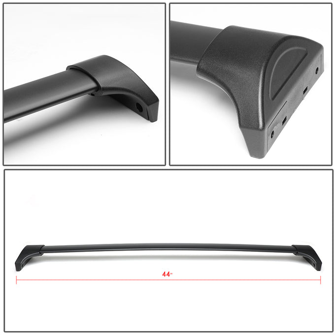 D-Motoring - Roof Rack Cross Bars - OE Style - Aluminum - 16-18 Honda Pilot - 3