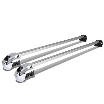 D-Motoring - Roof Rack Cross Bars - W/ Lock - 50 - Aluminum - Universal - 1