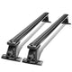 D-Motoring - Roof Rack Cross Bars - 50 - Aluminum - Universal - 1