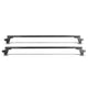 D-Motoring - Roof Rack Cross Bars - 50 - Aluminum - Universal - 2