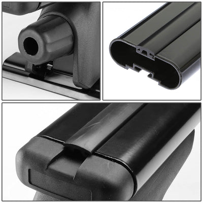 D-Motoring - Roof Rack Cross Bars - 50 - Aluminum - Universal - 3