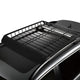 D-Motoring - Roof Cargo Basket - W/ Wind Fairing - 53X 43 - Mild Steel - Universal in Crossbars on roof - 1