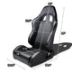 D-Motoring - Racing Seat - Reclinable - PVC Leather - Carbon Look - Left - 4