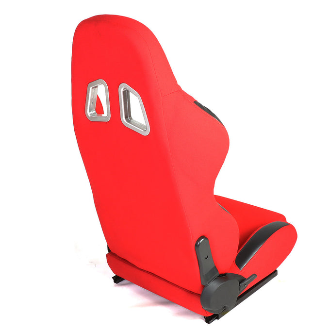 D-Motoring - Racing Seats - Reclinable - Cloth - Type-R - Pair - 4