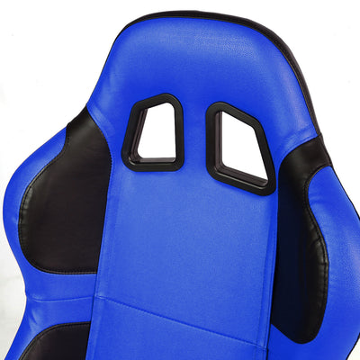 D-Motoring - Racing Seats - Reclinable - PVC Leather - Type-R - Pair - 3