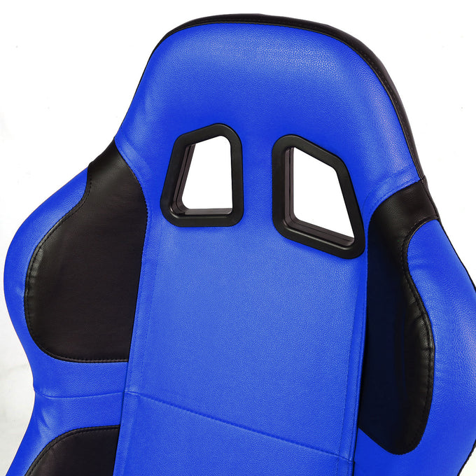 D-Motoring - Racing Seats - Reclinable - PVC Leather - Type-R - Pair - 3