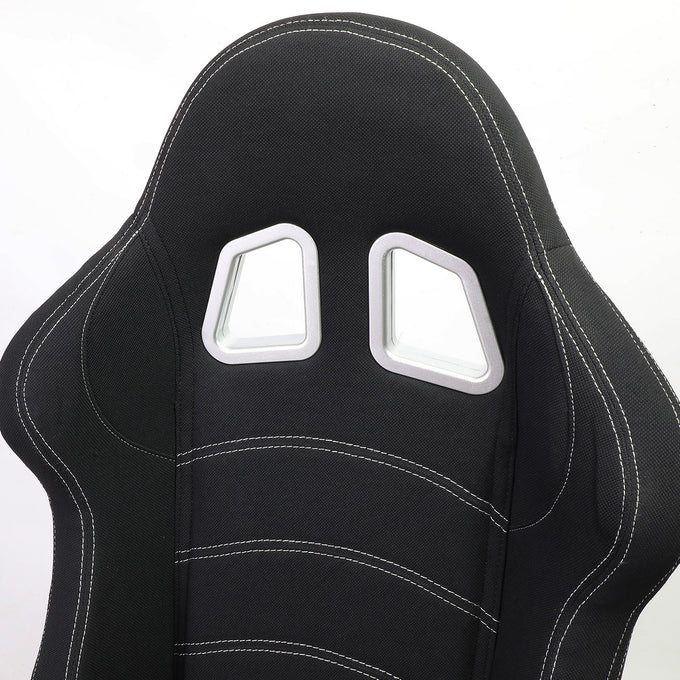 D-Motoring - Racing Seats - Reclinable - Woven Fabric - Pair - 3