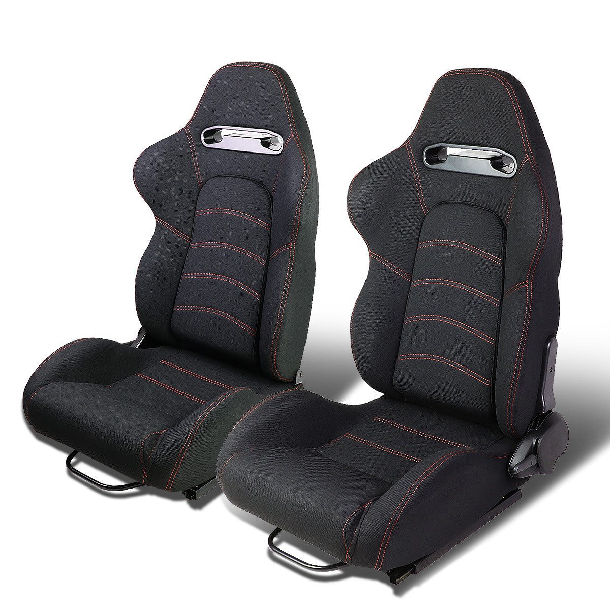 D-Motoring - Racing Seats - Reclinable - Type-R - Pair - 1