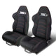 D-Motoring - Racing Seats - Reclinable - Type-R - Pair - 1