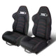 D-Motoring - Racing Seats - Reclinable - Type-R - Pair - 6