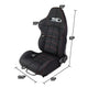 D-Motoring - Racing Seats - Reclinable - Type-R - Pair - 5