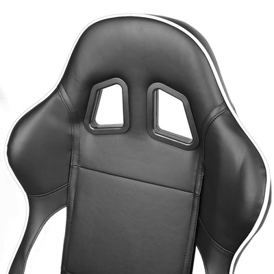 D-Motoring - Racing Seats - Reclinable - Type-R - PVC Leather - Pair - 3