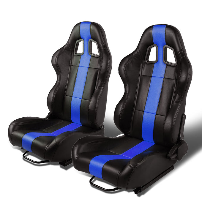 D-Motoring - Racing Seats - Reclinable Leather - Type-R - Pair - 6