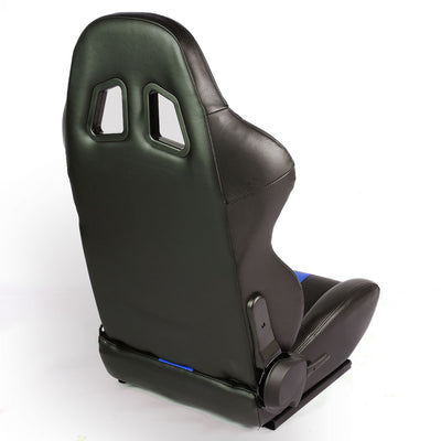 D-Motoring - Racing Seats - Reclinable Leather - Type-R - Pair - 4