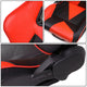 D-Motoring - Racing Seats - Reclinable - Triangle Pattern - PVC Leather - Pair - 2