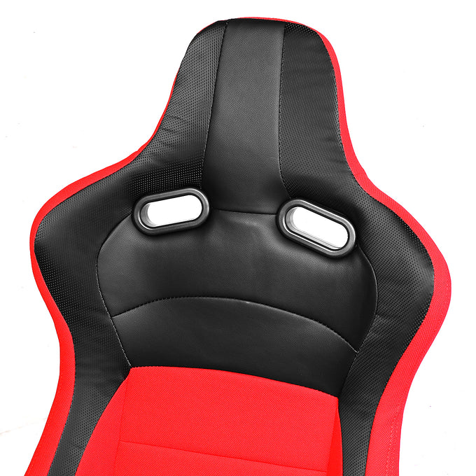 D-Motoring - Racing Seats - Reclinable - Fabric - Pair - 3