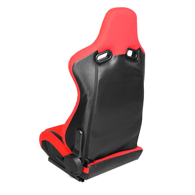 D-Motoring - Racing Seats - Reclinable - Fabric - Pair - 5