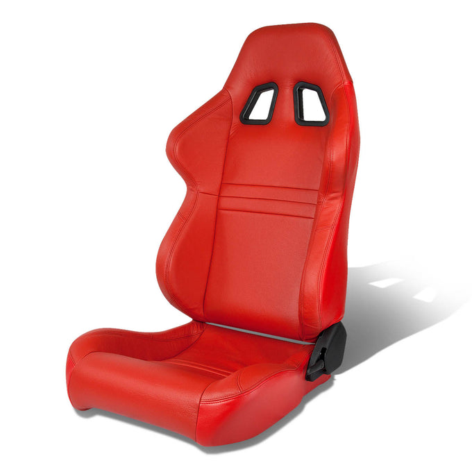 D-Motoring - Racing Seat - Reclinable - 100% Real Leather - Left - 7
