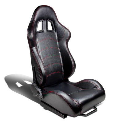 D-Motoring - Racing Seat - Reclinable - PVC Leather - Left - 7