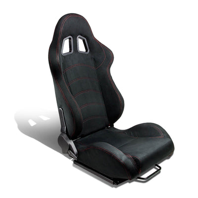 D-Motoring - Racing Seat - Reclinable - Suede - Left - 5
