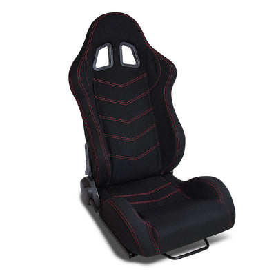 D-Motoring - Racing Seat - Reclinable - Bucket Style - Left - 5