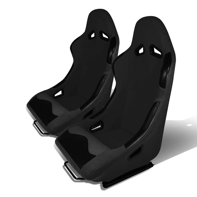 D-Motoring - Racing Seats - PVC Leather - Pair - 1