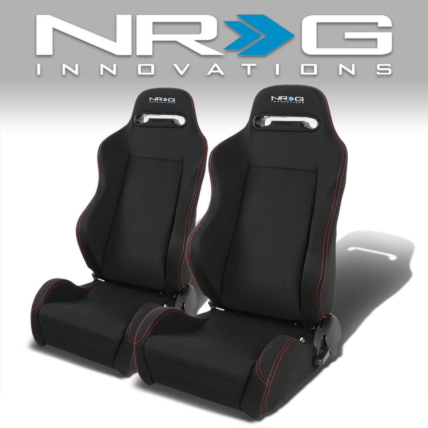 Pair Type R Woven Upholstery Cloth Racing Seat w/Slider Universal – CA ...