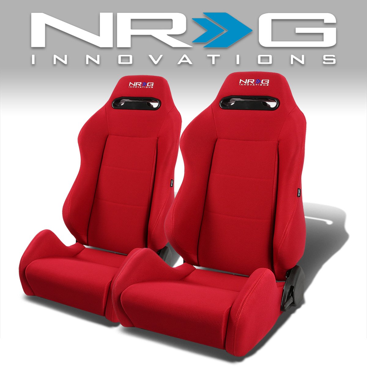 Pair Type R Woven Upholstery Cloth Racing Seat w/Slider Universal – CA ...