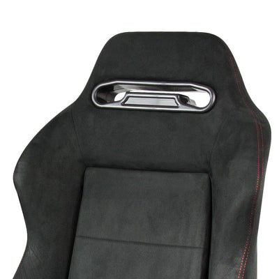D-Motoring - Racing Seat - Reclinable - Suede - Type-R - Left - 3