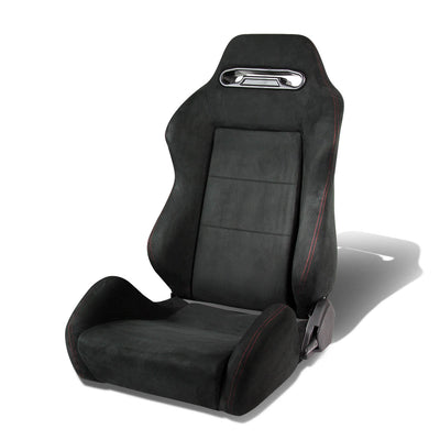 D-Motoring - Racing Seat - Reclinable - Suede - Type-R - Left - 1