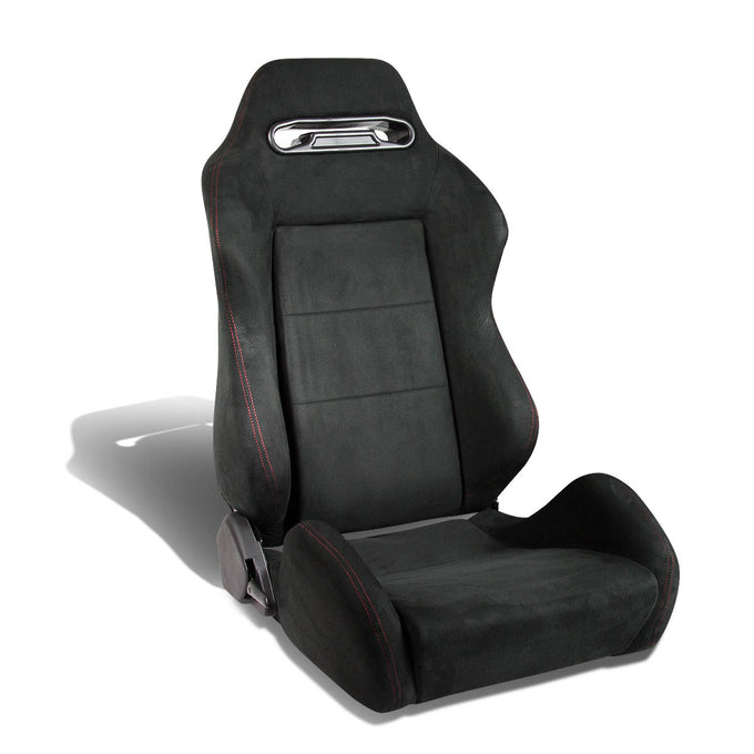 D-Motoring - Racing Seat - Reclinable - Suede - Type-R - Left - 5