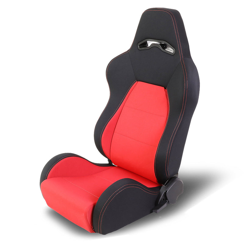 D-Motoring - Racing Seat - Reclinable - Woven Fabric - Left - 1
