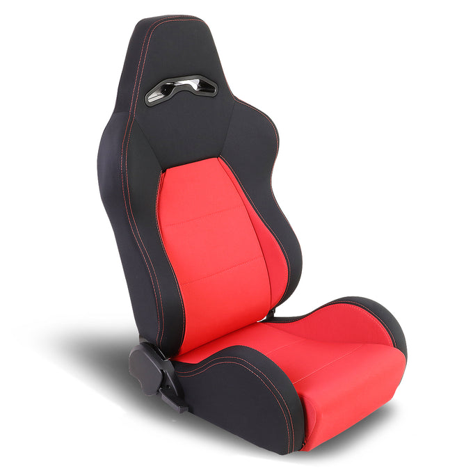 D-Motoring - Racing Seat - Reclinable - Woven Fabric - Left - 5