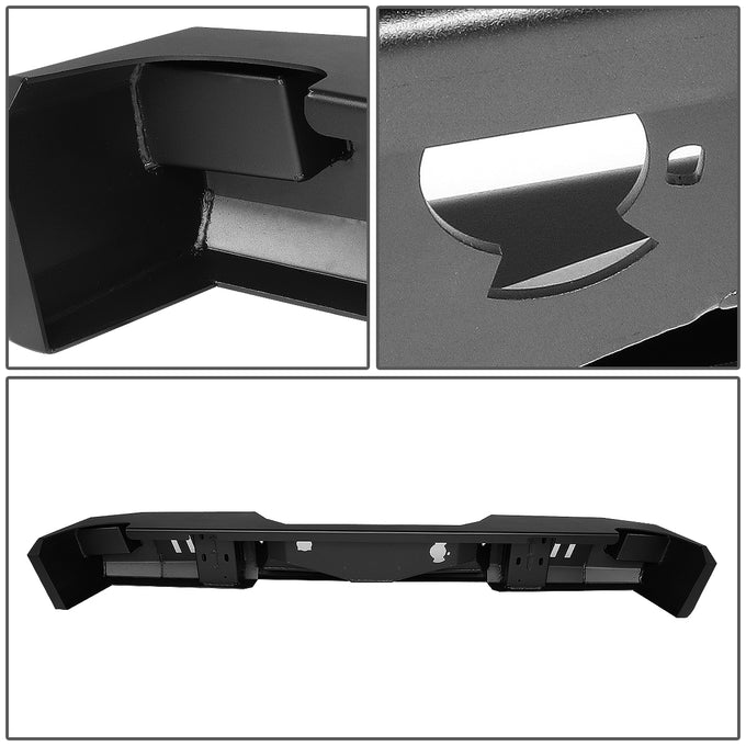 D-Motoring - Rear Bumper - 07-13 Chevy Silverado / GMC Sierra 1500 - 3