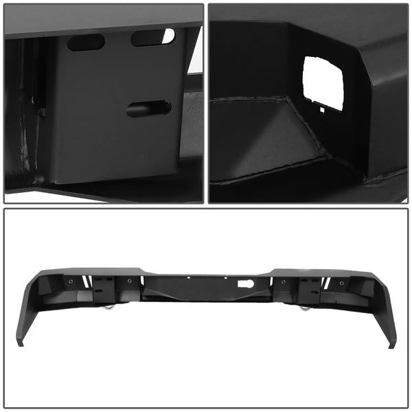 14-19 Toyota Tundra Rear Bumpers - Heavy Duty - Steel - w/D-Rings - RSBP-005 - 5