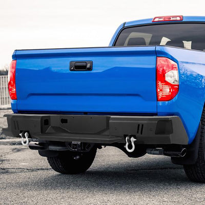 14-19 Toyota Tundra Rear Bumpers - Heavy Duty - Steel - w/D-Rings - RSBP-005 - 6