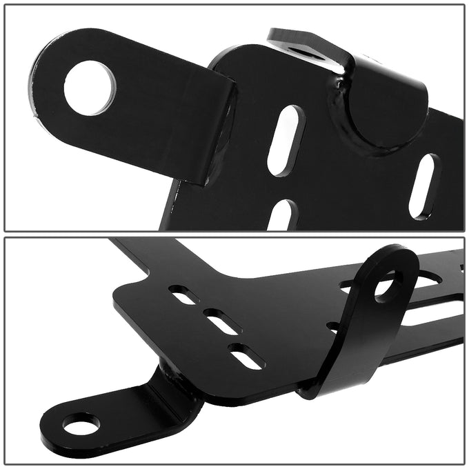 D-Motoring - 09-19 Nissan 370ZSeat Brackets - 3/16 Thick Steel - Pair - 3