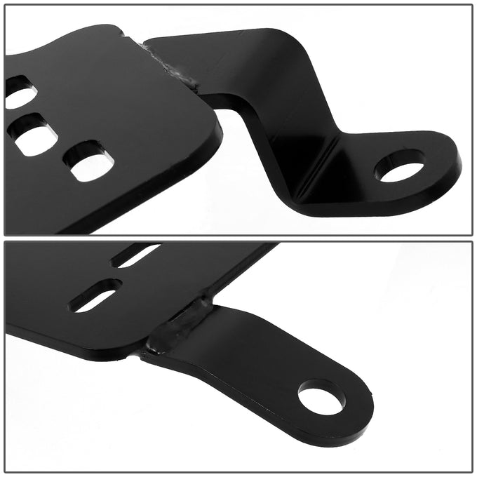 D-Motoring - 09-19 Nissan 370ZSeat Brackets - 3/16 Thick Steel - Pair - 4