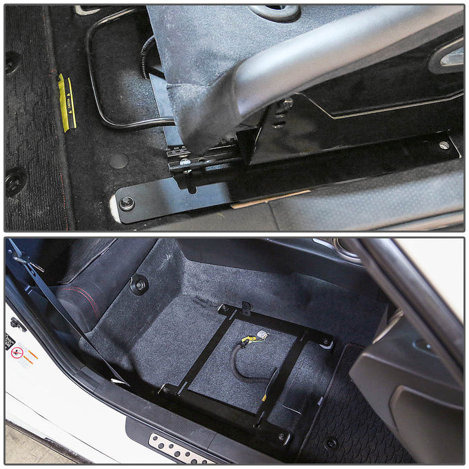 D-Motoring - Seat Brackets - Low Mount - Pair - Subaru BRZ / Scion FR-S - 6