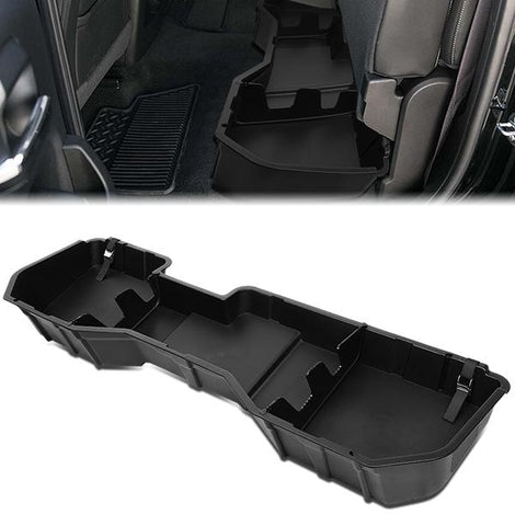 Rear Under Seat Cargo Storage Box<br>07-18 Chevy/GMC Silverado Sierra 1500, 07-19 2500 3500