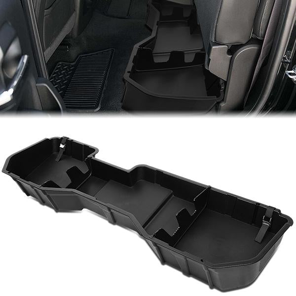 Rear Under Seat Cargo Storage Box<br>07-18 Chevy/GMC Silverado Sierra 1500, 07-19 2500 3500