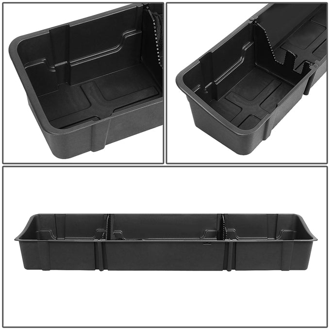 Rear Under Seat Cargo Storage Box<br>15-19 Ford F-150 Crew Cab Pickup