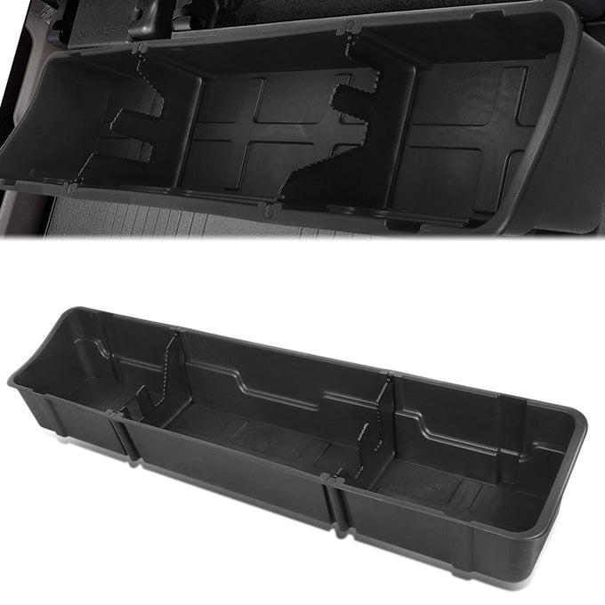 Rear Under Seat Cargo Storage Box<br>15-19 Ford F-150 Crew Cab Pickup