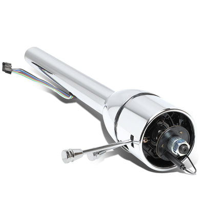 D-Motoring - Steering Column - 30 in. Column Length - Tilt Function - Fits Manual Transmission Models - 55-59 Chevy GM Floor Shift Models  - 1